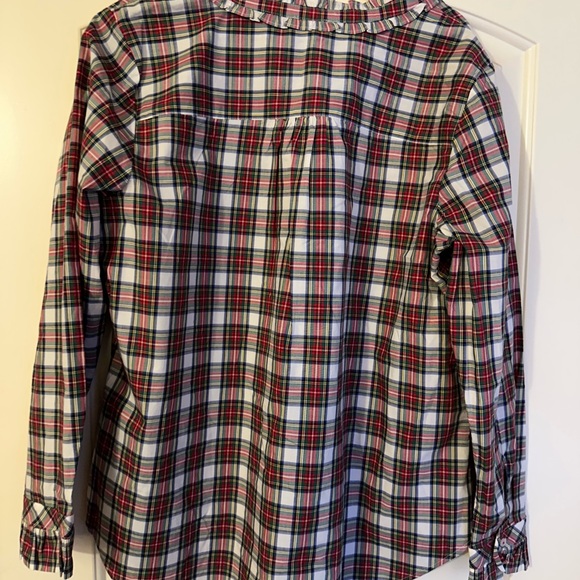 NWT Talbots Plaid Blouse - 1X - Picture 2 of 6